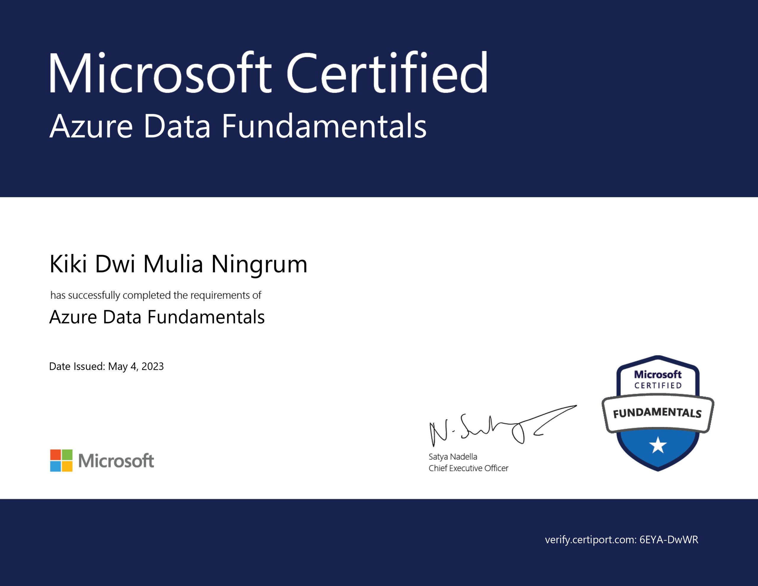 KIKI - AZURE DATA FUNDAMENTAL