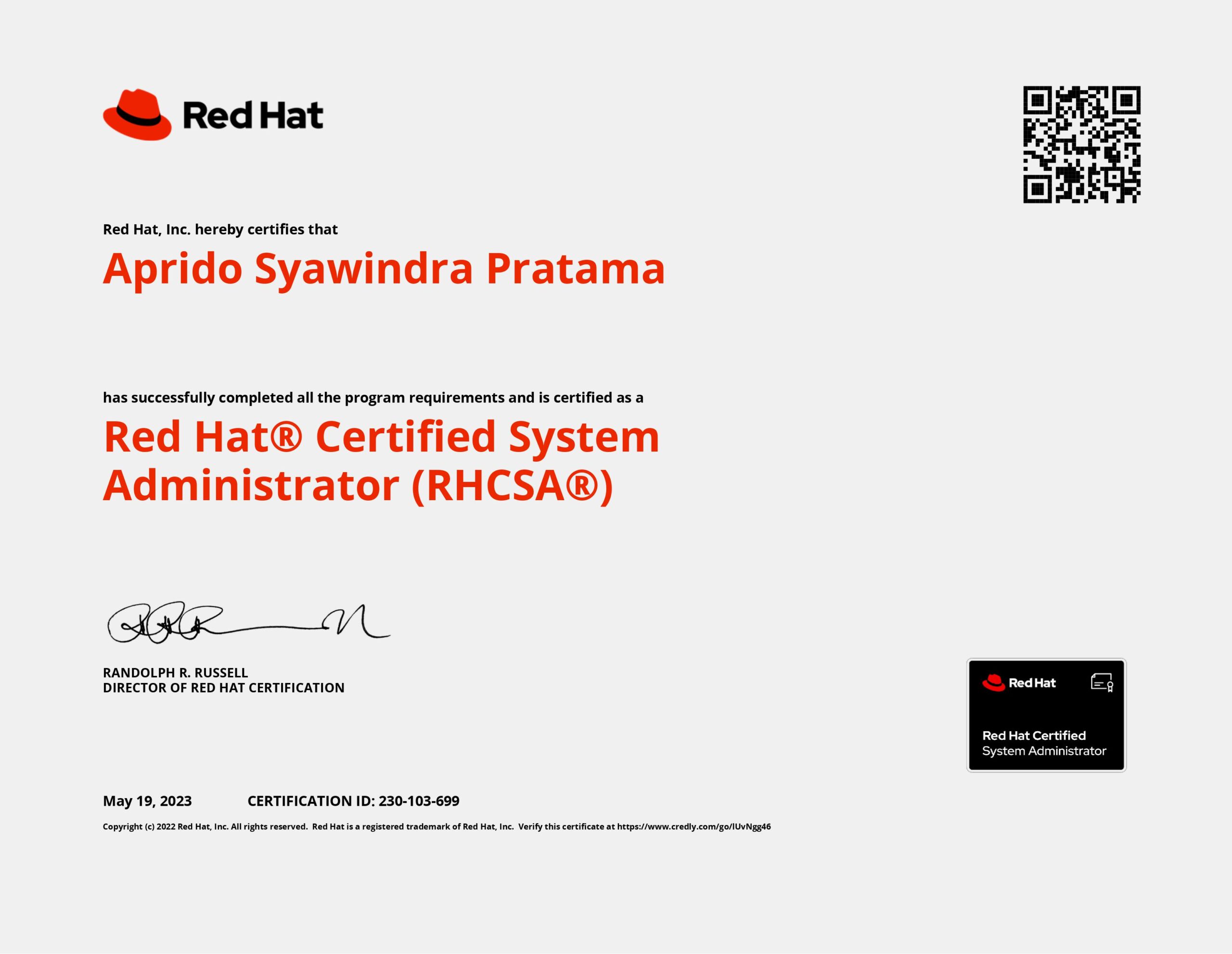 APRIDO - RED HAT