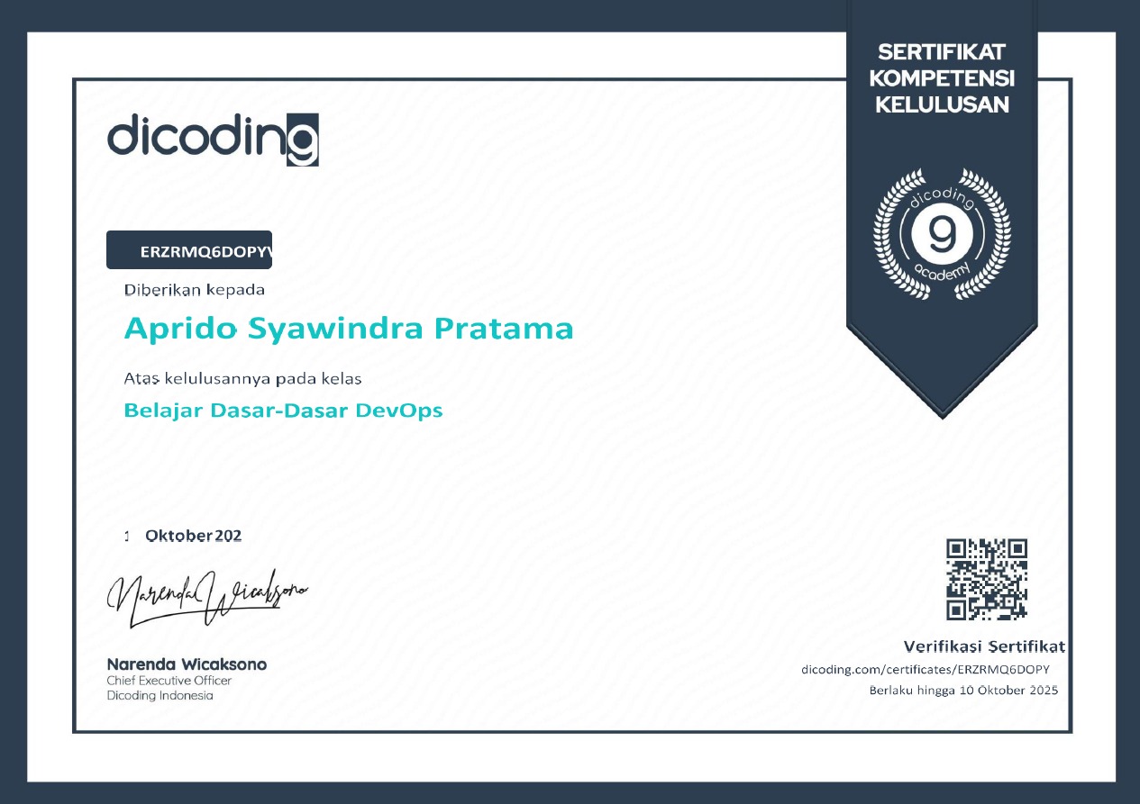 Aprido DevOps