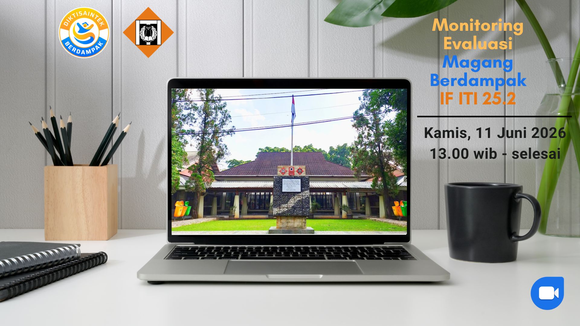 Teknik Informatika ITI Selenggarakan Monitoring dan Evaluasi Magang Berdampak Semester Genap 2025/2026