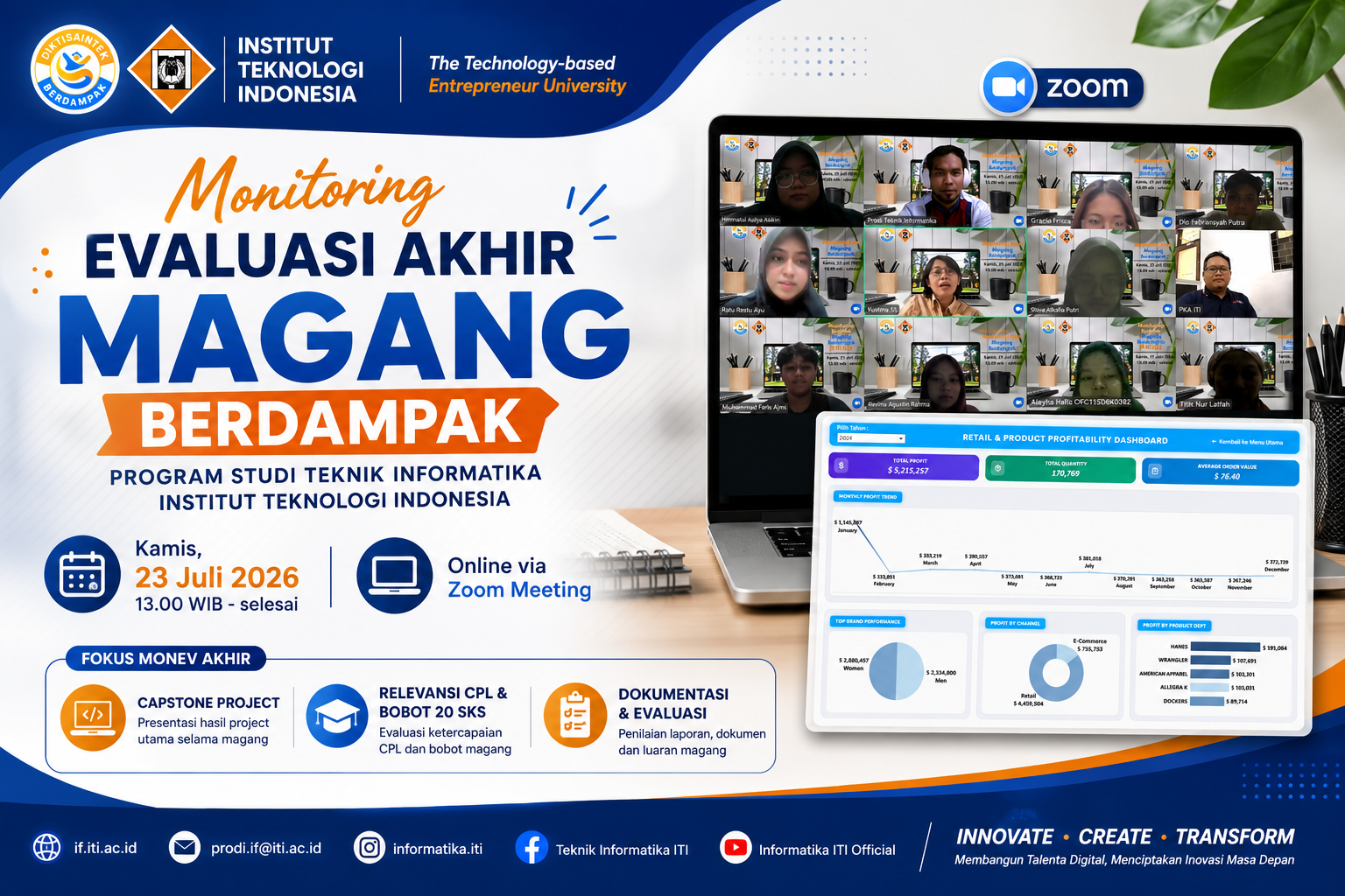 Monitoring Evaluasi Akhir Magang Berdampak
