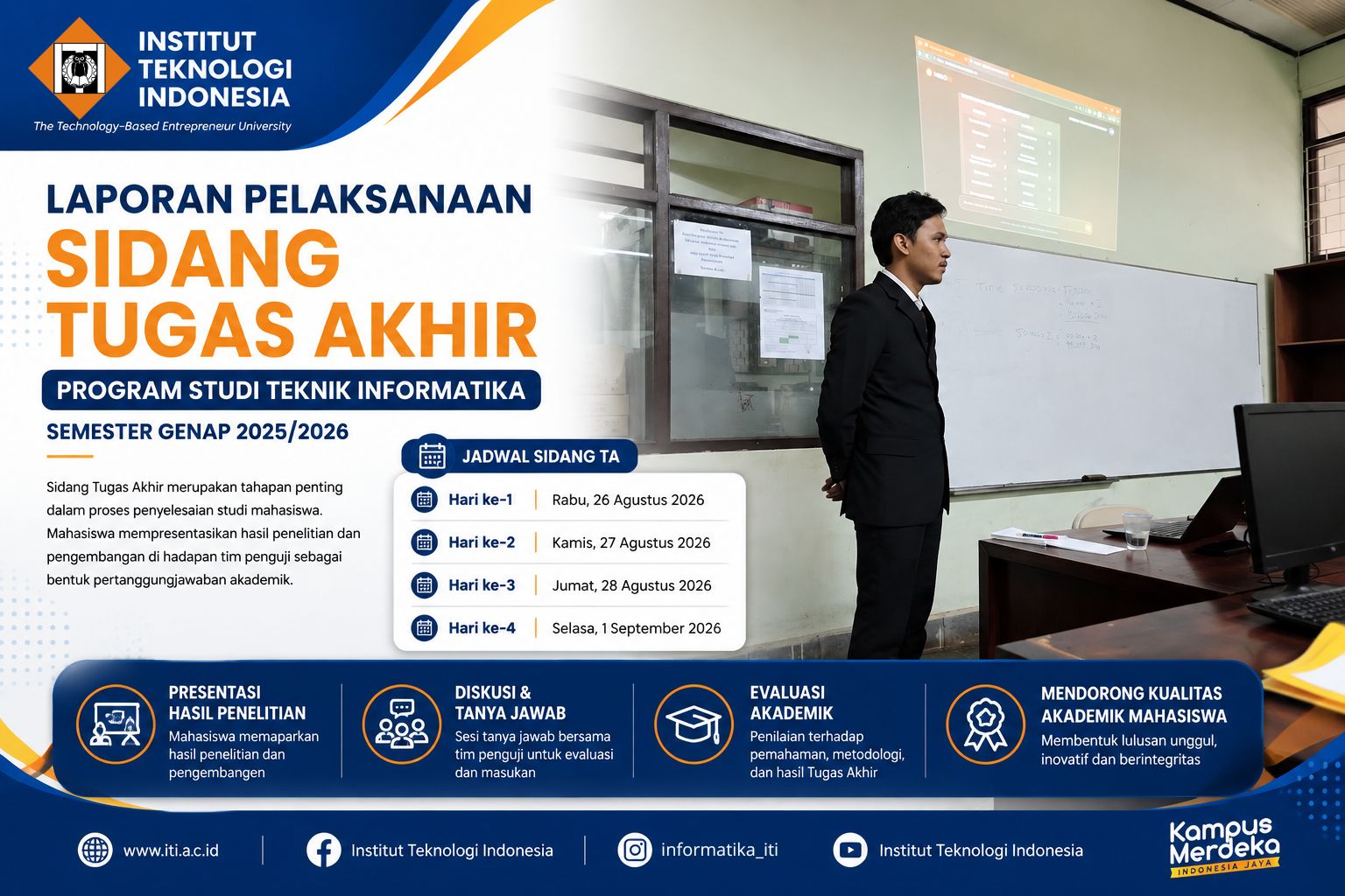 Pelaksanaan Sidang Tugas Akhir